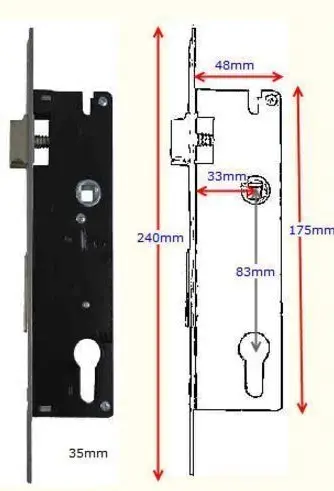 Swing Gate Mortise lock Euro Cylinder 35mm Backset in Brass Face (1).webp