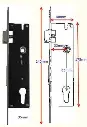 Swing Gate Mortise lock Euro Cylinder 35mm Backset in Brass Face (2).webp