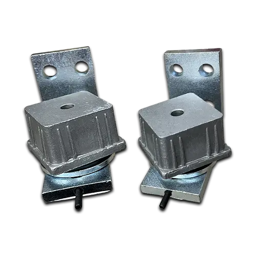 Knock on Hinge 50x50mm for Aluminium tube - Pair.webp