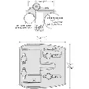 TruClose Self Closing Gate Hinge Regular Hinges for Round Post.webp