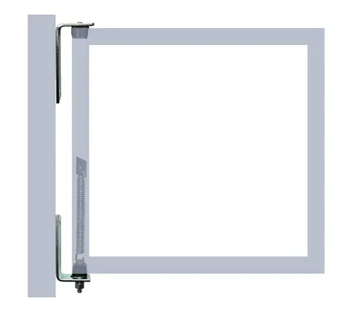 Steel Self closing Light Gate Hinge for swing gate size tube 25,30,38x25mm Gates.webp