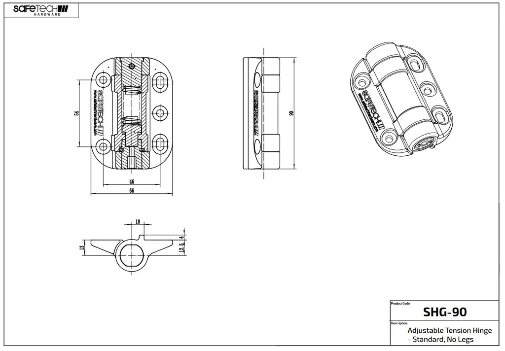 Self Closing Gate Hinge No Alignment Legs for gate up to 45kg - Pair (1).webp