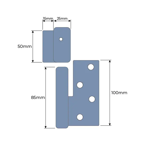 Heavy Duty Swing Gate Hinge Weld to Screw 19mm RH- pair- Zinc (1).webp