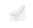 Galvanised Double Farm gate bow latch 20NB (1).webp