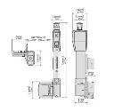 D&D Magna Latch ML3VPLA Vertical Pull Magnetic Gate Lock series 3 (3).webp