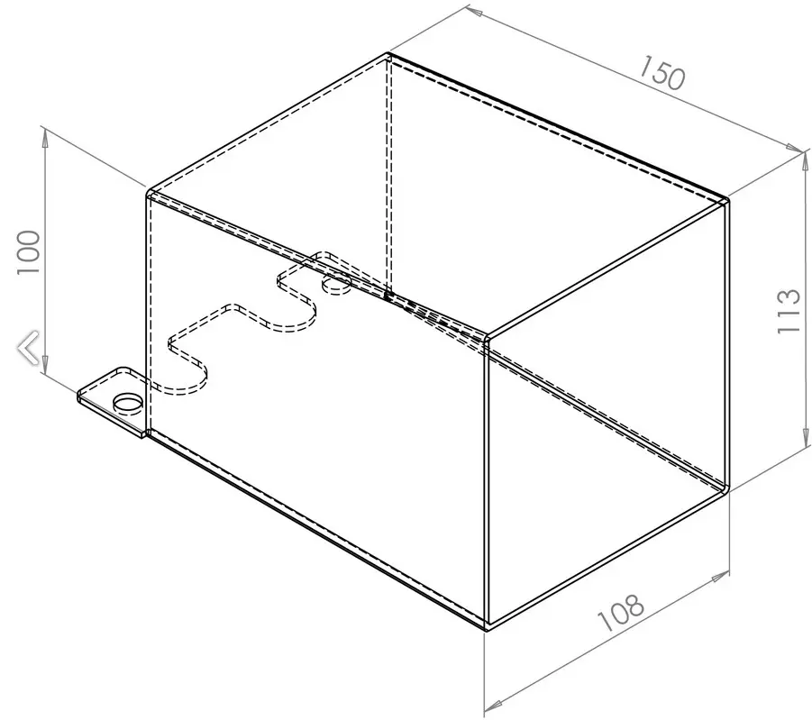 Gatemaster Quick Exit Bolt on Lock Security Shroud.webp