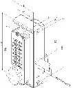 Super Lock Double Sided Keypad to fit 10-30mm gate frame.webp