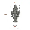 Aluminium Fence Spear_ Female to fit inside 19mm Round Tube.webp