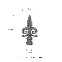 Aluminium Spear Top Imperial female 19mm.webp