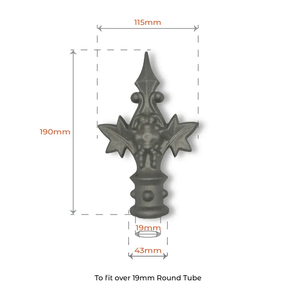 Aluminium Spear Top-Spear Tip.webp