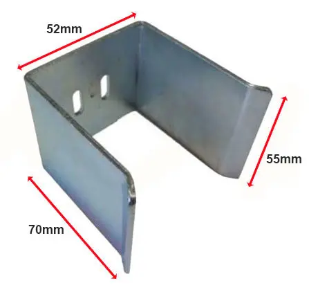Steel Sliding Gate Holder-Catcher for Gates 50mm - Zinc Plated (1).webp
