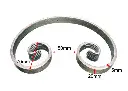 C- Scroll 220x160x20 mm. Zinc.webp