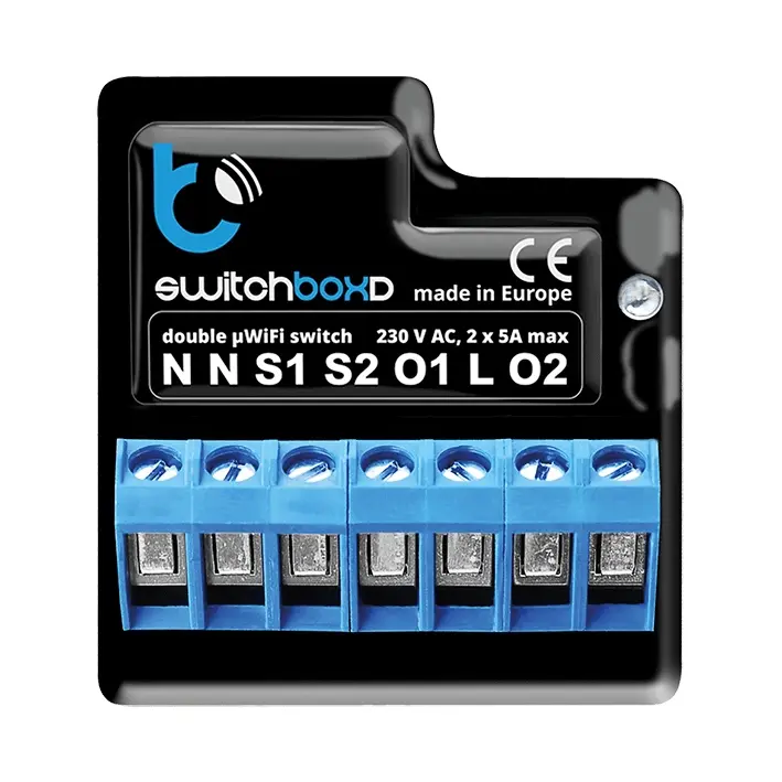 [BB007] Blebox - switchBoxD - Double 2kW Switch Controller