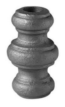 [MT136] Cast Bushes/Rook size 65x45mm for Round tube 20mm Dia