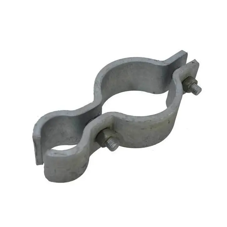 [HN090] Galvanised Round To Round Hinge - Cattle Yard Hinge, 80NB x 32NB (90x42mm) - Single