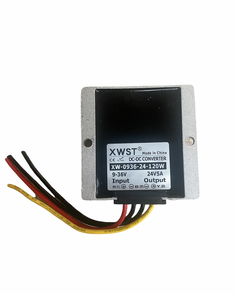 [ELCV003] DC-DC Converter 9-36V DC to 24V DC 5A