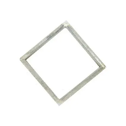 [MT613] Diamond - Steel Fence and Gate Decorative  zinc plate