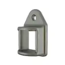 Aluminium Fence Rail Bracket, 30x30mm Tube, Single Lug, 1 Hole