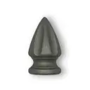 Aluminium Fence Spear: Bishop Female for tube size 16mm Round Tube