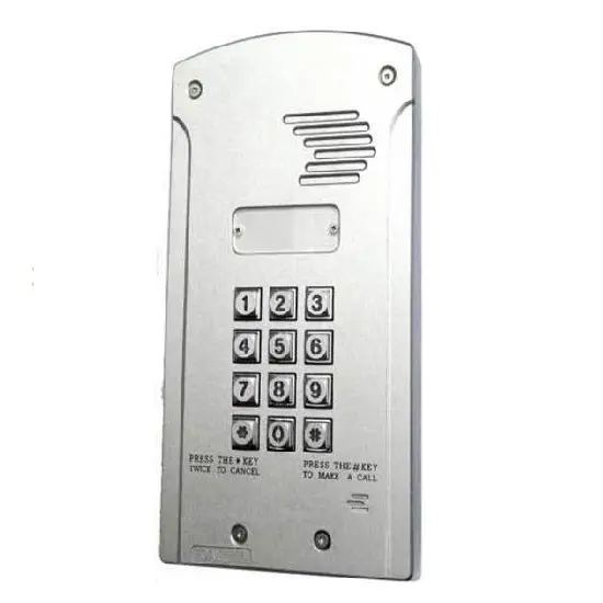 [ET222] GSM Wireless Communicator - Single Station Intercom with Front Keypad- 12V