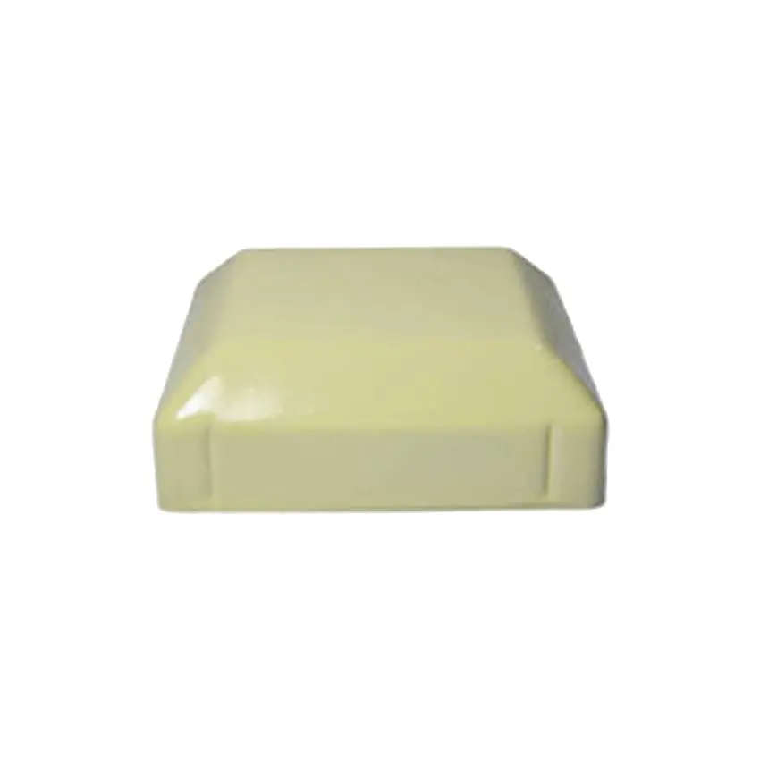 Galvabond End Cap 125x125mm Cream
