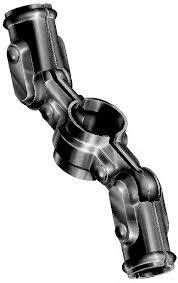 Galvanised Adjustable Angle Corner Tube Connector - 50NB x 25NB