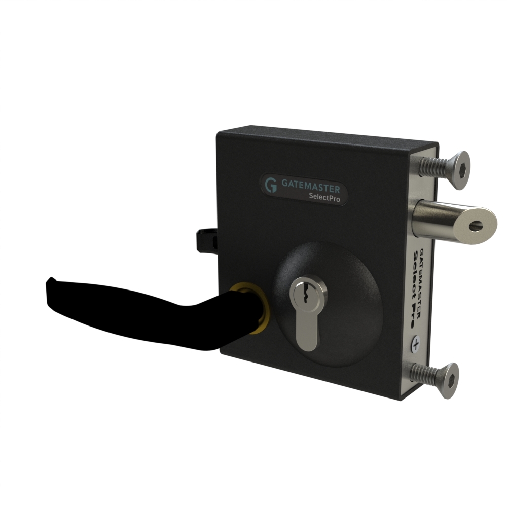 Gatemaster Swing Gate Bolt on Deadlock latch to fit 40-60mm Frames with  Lever Handle
