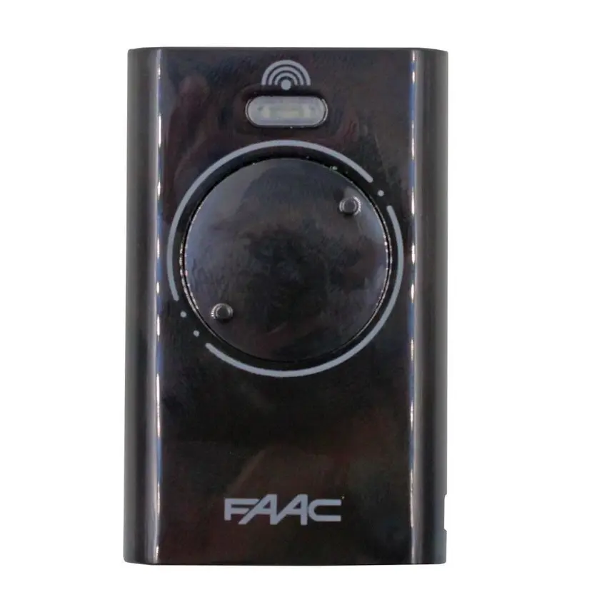 [GM868] Genuine 4 Button Remote control for FAAC Motors- Black