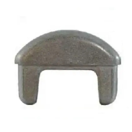 [CPAC415] Half Moon Aluminium picket top 65x16mm