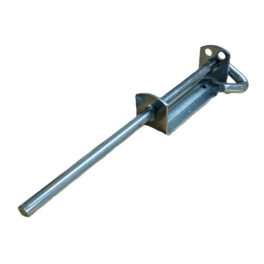 [DB400] Heavy Duty Steel Drop Bolt 400mm Long 12mm Diameter - Zinc Finished