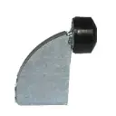 Heavy Duty Steel Weld On Gate Stopper 120 mm for Sliding gate
