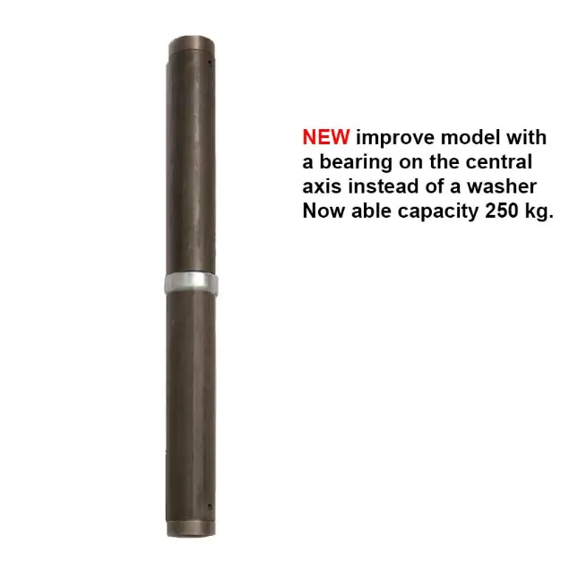 [HGHC880] Weld-On Self Closing Hinge - 235mm Length, Up To 250kg - Single hinge