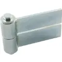 D&D Heavy Duty BadAss Strap Hinge - Zinc Finish, Up To 680kg - Single