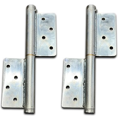 [HN884] Zinc Plated Screw to Screw Self Closing Hinges - LH, Up To 120kg - Pair