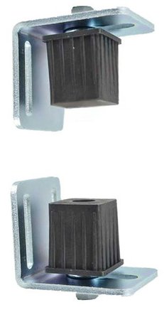 Light Swing Gate Hinges - 50x50mm Frame - Pair