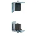 Light Swing Gate Hinges - 50x50mm Frame - Pair