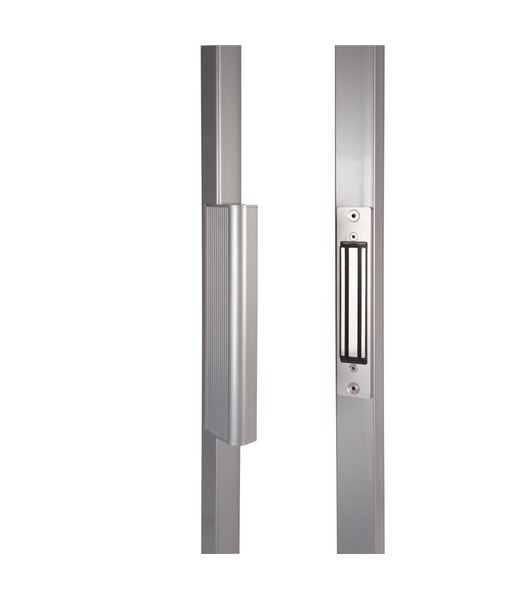 [FK571] Locinox Integrated Magnet Lock for Swing Gates - Silver