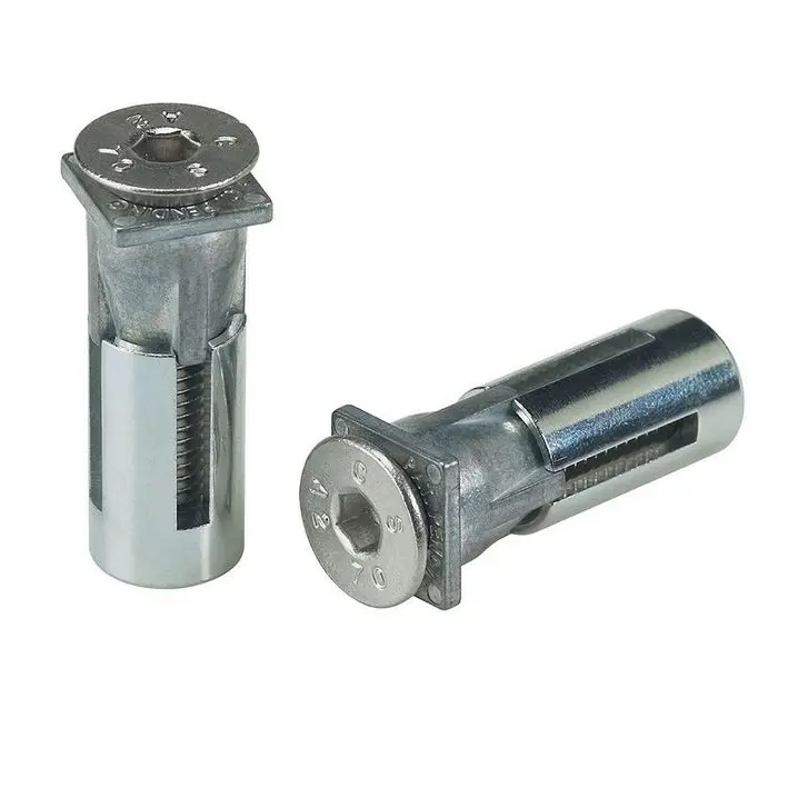 [FAFT100] Locinox Stainless Steel Fixation Bolt M8 with High Pulling Resistance - QUICK-FIX Pack of 2