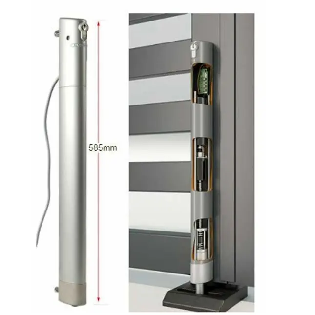 [DB788] Locinox ELECTRADROP Motorised Electrical Drop Bolt : Silver