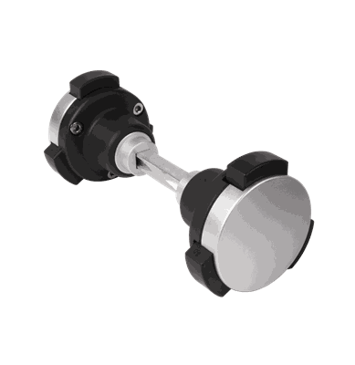 [GH016] Locinox Insert Mortice Lock Handle - KIDLOC - Stainless Steel in Satin Chrome Silver