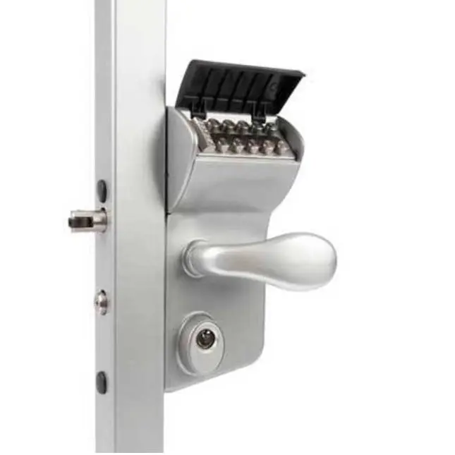 [FK551] Locinox VINCI - SURFACE MOUNTED MECHANICAL CODE LOCK for 40-60 mm Square - Black