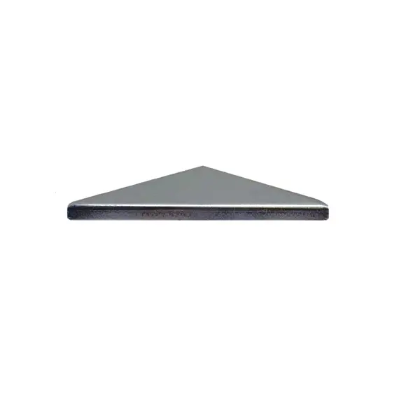 [CPSQ686] Low profile Zinc Plated Cap 100x100mm Pyramid