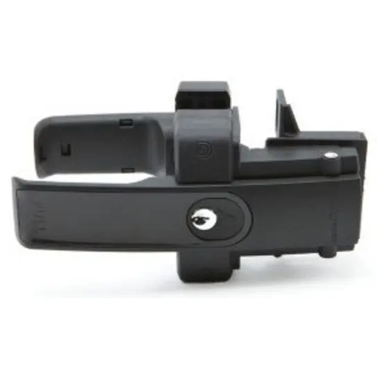 D&D Lokklatch Magnetic Gate Lock: Black Handle, Keyed Different