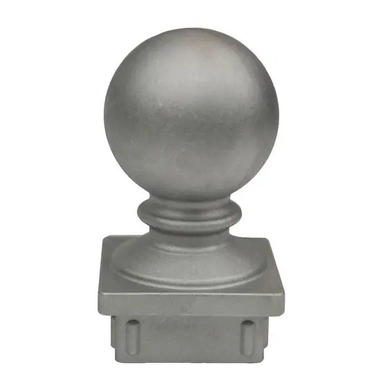 [MS912] Aluminium Post Ball Cap for 100x100 mm Tube
