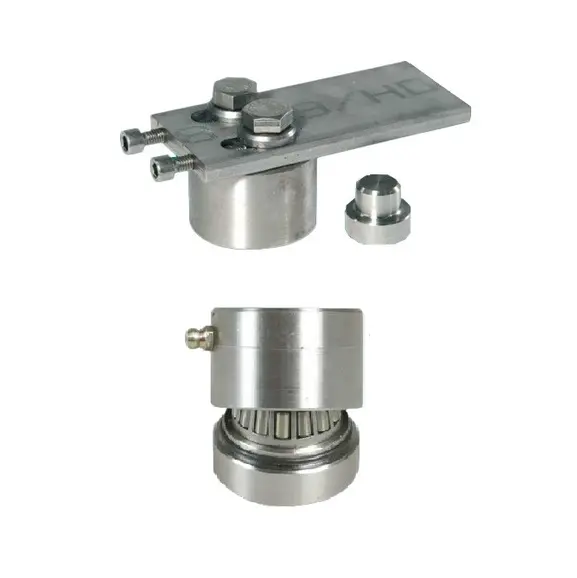 Stainless Steel Weld-On Bearing Hinges - Up To 1000kg - Set
