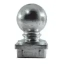 Aluminium Post Ball Cap for 90x90 mm Tube