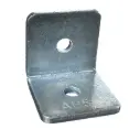 Angle Bracket 50x50mm  5mm Thickness Zinc 2 Holes
