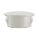 Plastic insert hole plug/End cap for hole size 15mm White