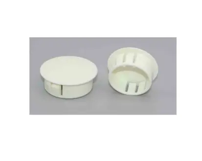 [CPHP045] Plastic insert hole plug/End cap for hole size 18mm White
