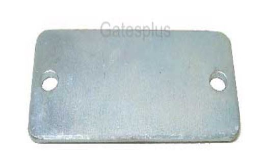 [SE777] Rectangular Steel Base Plate, 130x90x5mm, 2 Holes